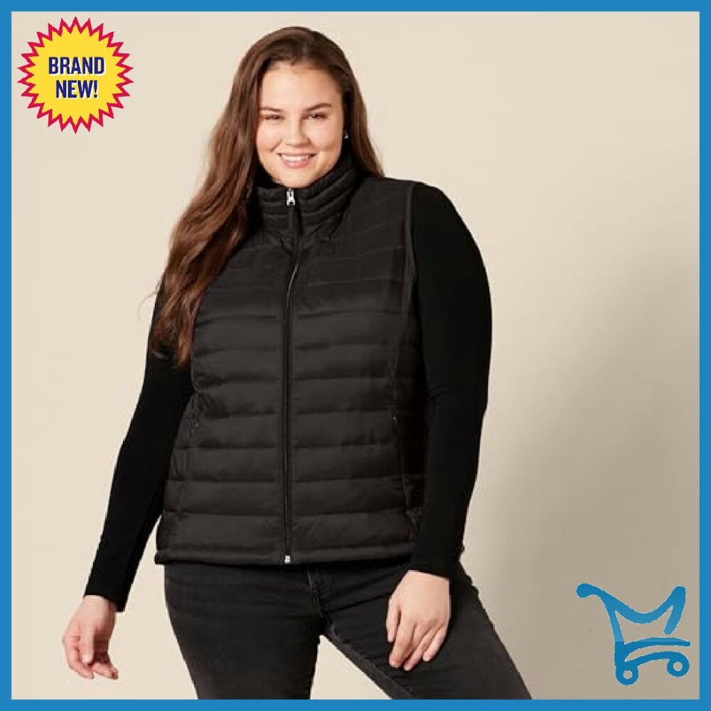 Lightweight Water-Resistant Packable Puffer Vest … - image 7